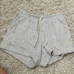 Aerie Light Gray Athletic Shorts